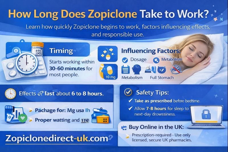 how long does zopiclone take to work